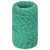 vidaXL Universaltau i polypropylen 2 mm 250 m Gr&oslash;nn PP