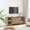 vidaXL TV-benk artisan eik 130x35x50 cm konstruert tre
