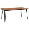 vidaXL Hagebord med h&aring;rn&aring;lsben 180x90x75 cm heltre akasie
