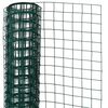 Nature Gjerdenetting firkantet 0,5x5 m 13 mm plastbelagt st&aring;l gr&oslash;nn