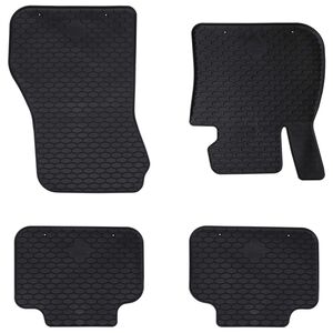 vidaXL Bilmatte 4 stk. passer for BMW 1er 2017- Gummi