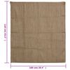 vidaXL Juteposer 10 stk 100x110 cm 100 % jute 340 gsm