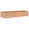 vidaXL H&oslash;ybed Brun 300 x 100 x 54 cm alu.