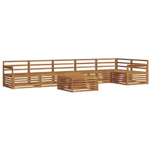 vidaXL Utend&oslash;rs sofa-sett 7 pcs Naturlig