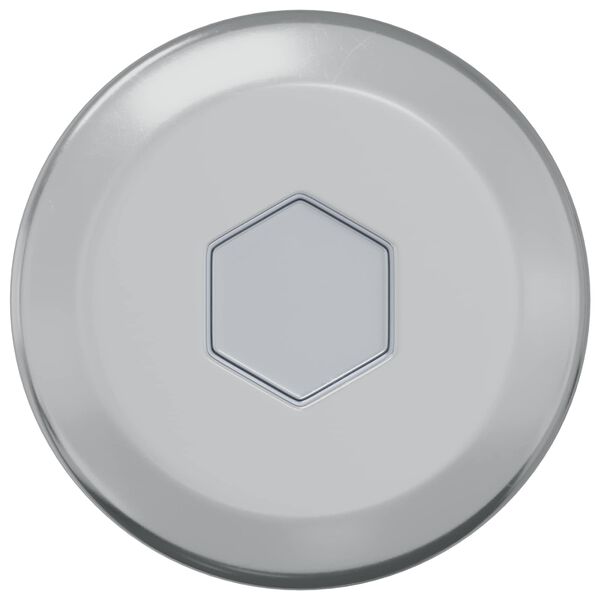 vidaXL Skrue 2 pcs s&oslash;lv 8 x 25 mm St&aring;l