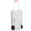 vidaXL Vanntank med hjul for camping 30 L gr&aring;