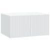 vidaXL Vegghengt TV skap Hvit 59,5 x 41 x 30 cm Konstruert tre