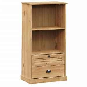 vidaXL Bokhylle VIGO 60x35x114,5 cm heltre furu