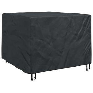 vidaXL M&oslash;belbeskyttelse Svart 125 x 125 x 74 cm 420D Oxford stoff