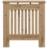 vidaXL Radiator Deksel Artisan Eik 78 x 19 x 81,5 cm Konstruert tre