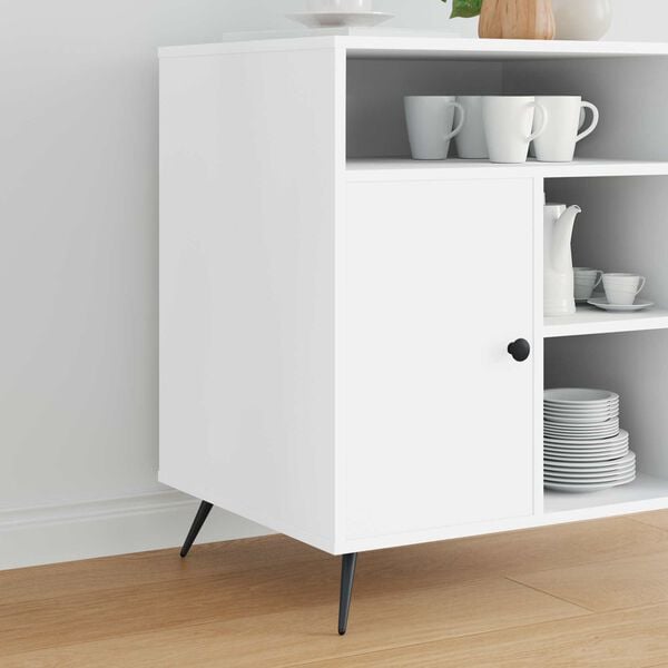 vidaXL St&aring;ende f&oslash;tter 2 pcs Svart 56 x 56 x 100 mm Jern