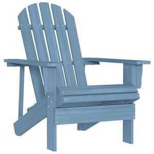 vidaXL Adirondack hagestol heltre gran bl&aring;