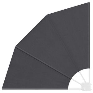 vidaXL Balkong privat skjerm 115 x 115 cm Polyester Antrasitt