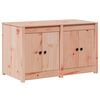 vidaXL Kj&oslash;kkenskap MEPPEL Brun Eik 106 x 55 x 64 cm Massivt furutre