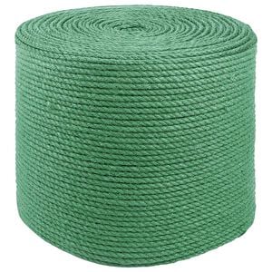 vidaXL Jute tau 6 mm Gr&oslash;nn 100% Tossa jute