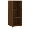 vidaXL Highboard brun eik 34,5x32,5x180 cm konstruert tre