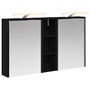 vidaXL Baderomsskapsett 3 stk. 106 x 16 x 62,5 cm Konstruert tre