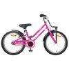 vidaXL Barnesykkel 20 Tommer for 6-11 &aring;r gammel Pink Black