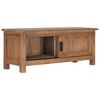 vidaXL TV-benk 90x30x35 cm heltre teak