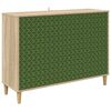 vidaXL Serviesskap GELEEN Sonoma 102 x 33 x 75 cm Konstruert tre
