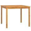 vidaXL Hagespisebord 90x90x74 cm heltre akasie