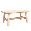 vidaXL Salongbord 90x50x41 cm heltre furu