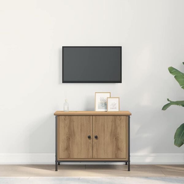 vidaXL TV-skap Artisan Eik 60 x 35 x 45 cm Konstruert tre