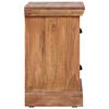 vidaXL Nattbord 40x30x50 cm heltre teak