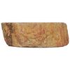 vidaXL Vask 45x35x15 cm fossilstein krem