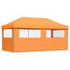 vidaXL Partytelt Oransje 292 x 580 x 315 cm Oxford Stoff