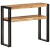 vidaXL Konsollbord 90x30x75 cm heltre akasie