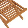vidaXL Klappstol heltre teak