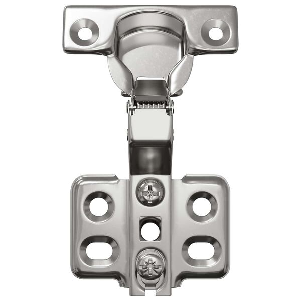 vidaXL Hingse 12 pcs Nikkel 85 x 52,5 x 9,5 mm Jern