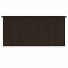 vidaXL Utend&oslash;rs rullegardin 305 (B) x 140 (H) cm brun HDPE