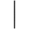 vidaXL Kontrollmatte for ugress svart 2x150 m PP