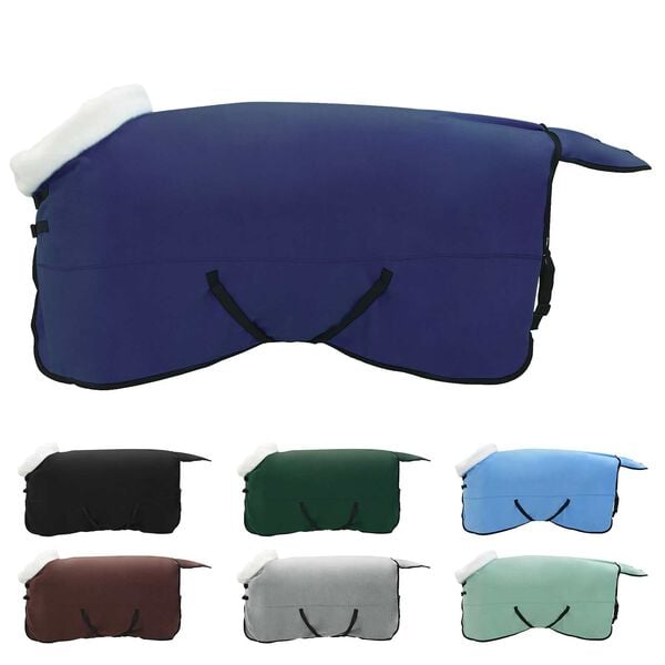 vidaXL Hestepledd Marinebl&aring; 165 cm Polar fleece