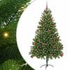 vidaXL Juletre med 300 LED med stativ gr&oslash;nn 180 cm PE