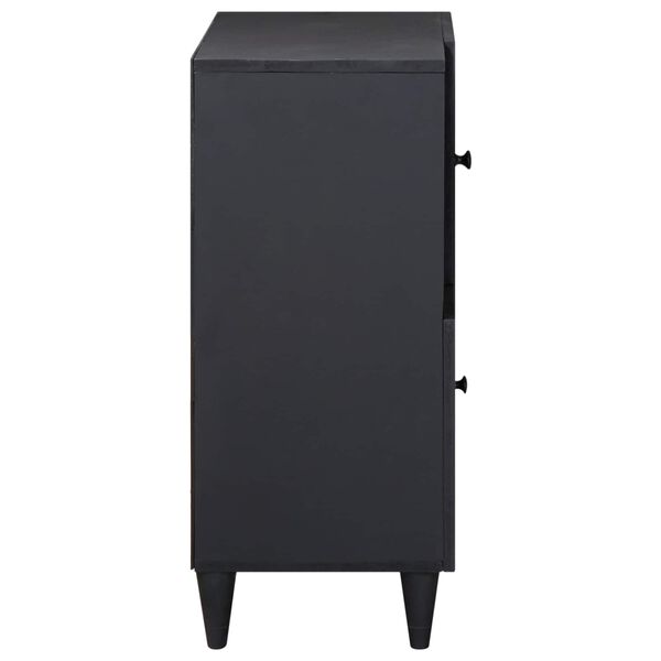 vidaXL Oppbevaringsskap Flerfarget 80 x 33,5 x 75 cm Massiv mango tre