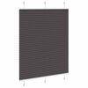 vidaXL pliss&eacute;gardin sort 110x150 cm Stoff Bredde 109,4 cm Polyester