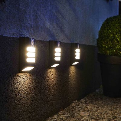 Luxform Smart soldrevet LED-vegglampe for hage Rana 15 lm