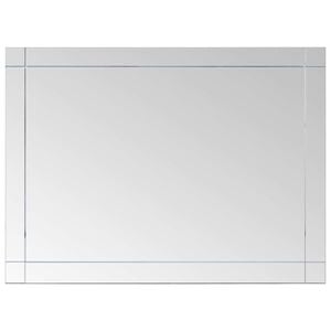 vidaXL Veggspeil 60x40 cm glass
