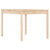 vidaXL Hagebord 121x82,5x76 cm heltre furu