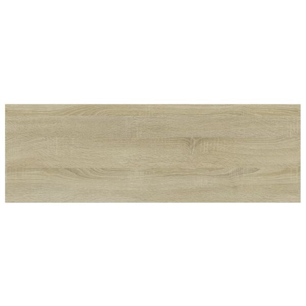 vidaXL Hylleplater 4 stk sonoma eik 60x20x1,5 cm sponplate