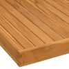 vidaXL Serveringsbrett 70x70 cm heltre teak