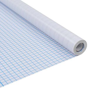 vidaXL Vindusfilm frostet og stripet m&oslash;nster 0,9x5 m PVC