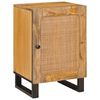 vidaXL Baderomsskap Brun 38 x 33 x 58 cm Massiv mango tre