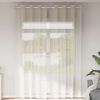vidaXL Voilegardiner med grommets 2 stk krem 140x300 cm