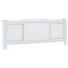 vidaXL MDF Radiatordeksel 205 cm hvit