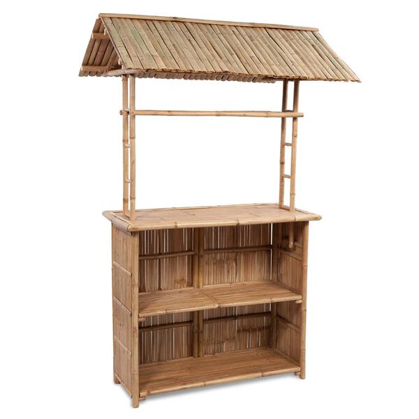 vidaXL Barsett 3 deler bambus