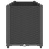 vidaXL Plantekasse svart 160x40x53 cm PP